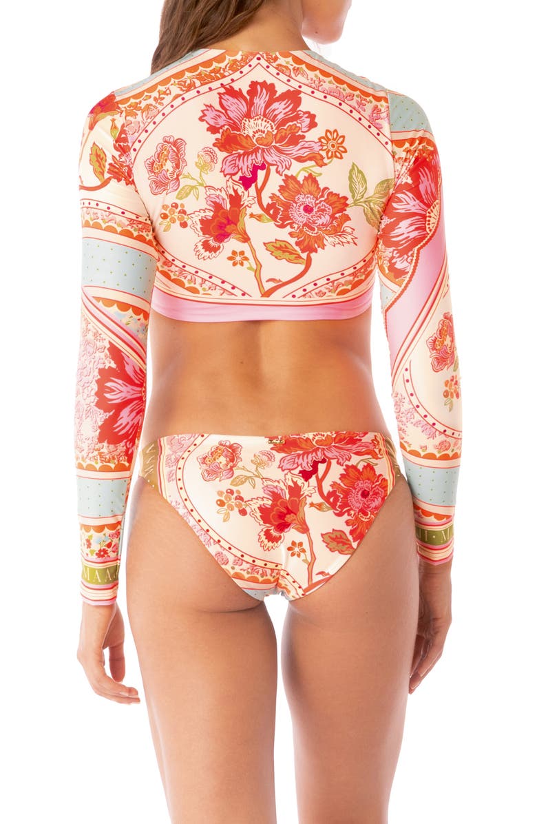 Maaji Flirt Reversible Bikini Bottoms, Alternate, color, Blue