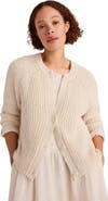 Haven Well Within Cotton Tape Yarn V-Neck Cardigan