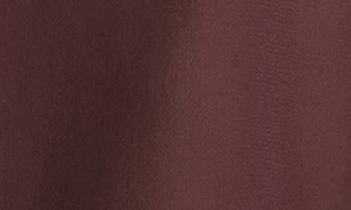Frame The Silk Cape Button-up Shirt In Burgundy