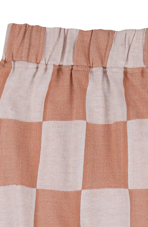 Turtledove London Kids Organic Cotton Bold Check Print Skirt In Multi