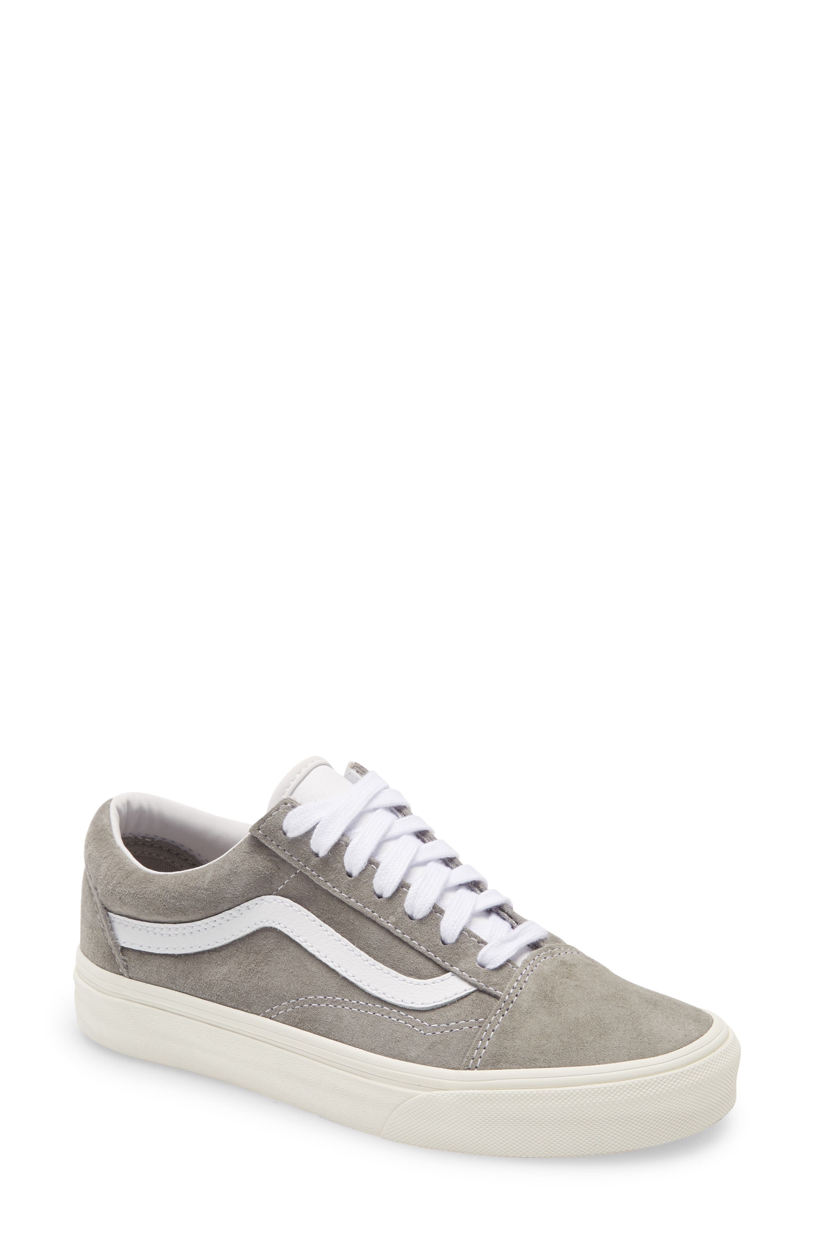Old Skool Sneaker, Main, color, DRIZZLE/ SNOW WHITE