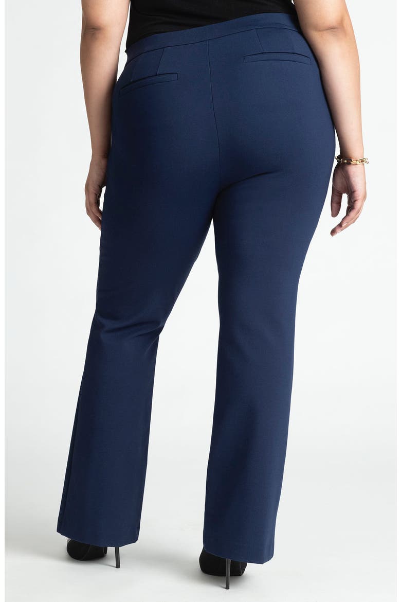 The Ultimate Stretch Flare Leg Pant, Alternate, color, NAVY