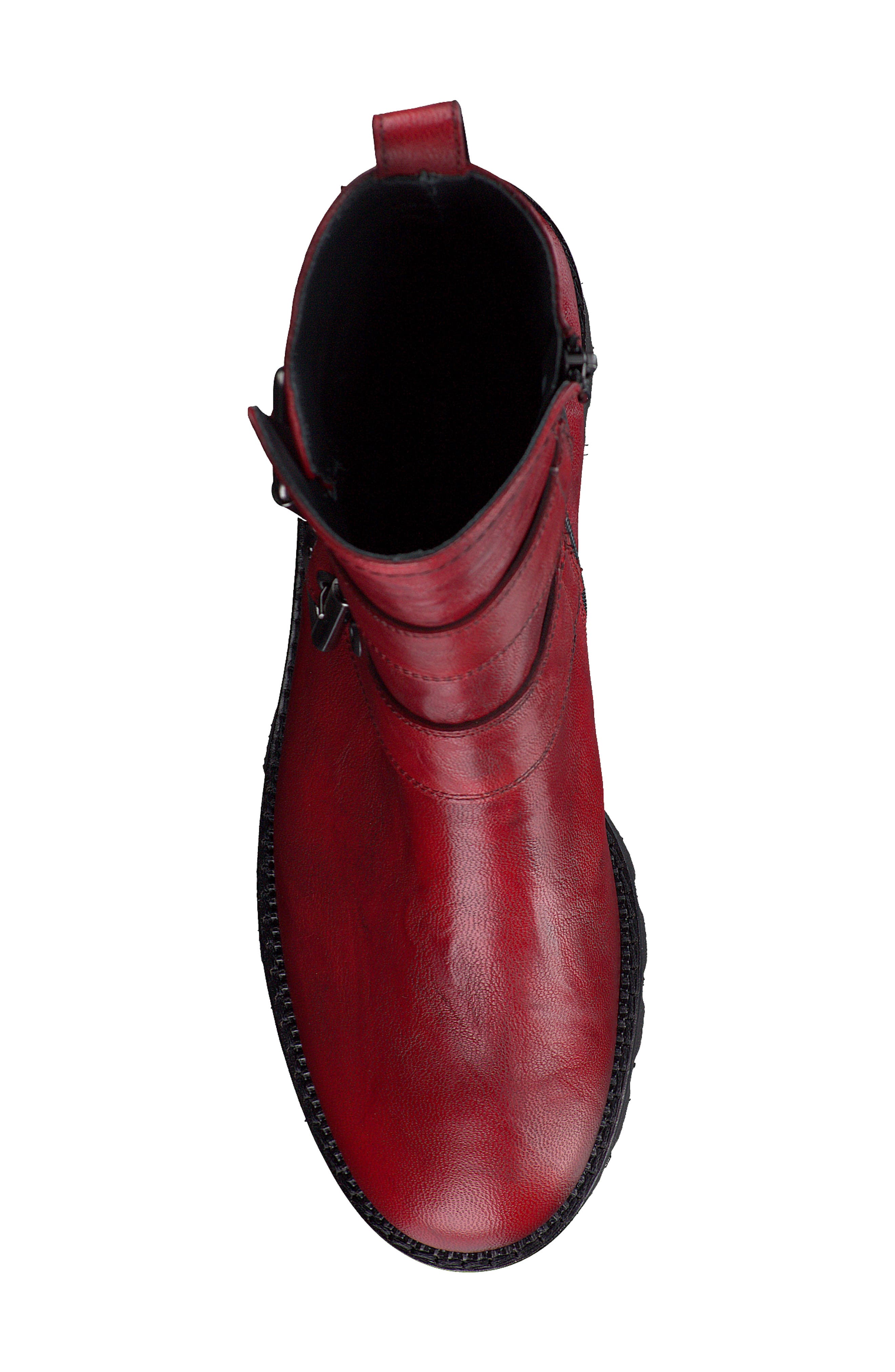 Jake Bootie, Alternate, color, RED SPORTNAPPA