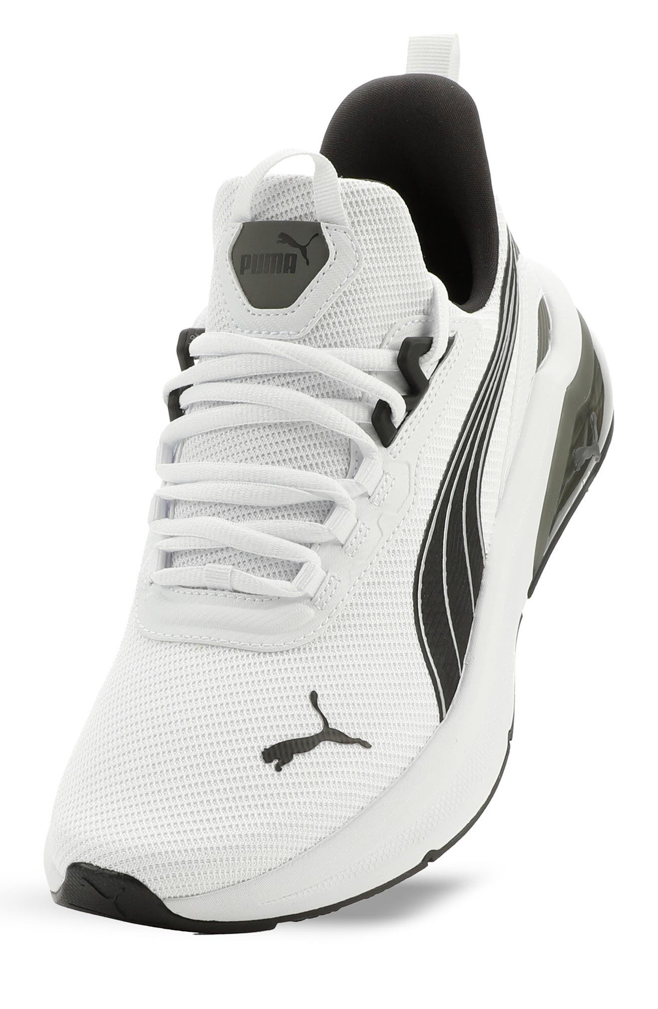 PUMA Seeker Speckle Sneaker, Alternate, color, Puma White/ Puma Black/ Gray