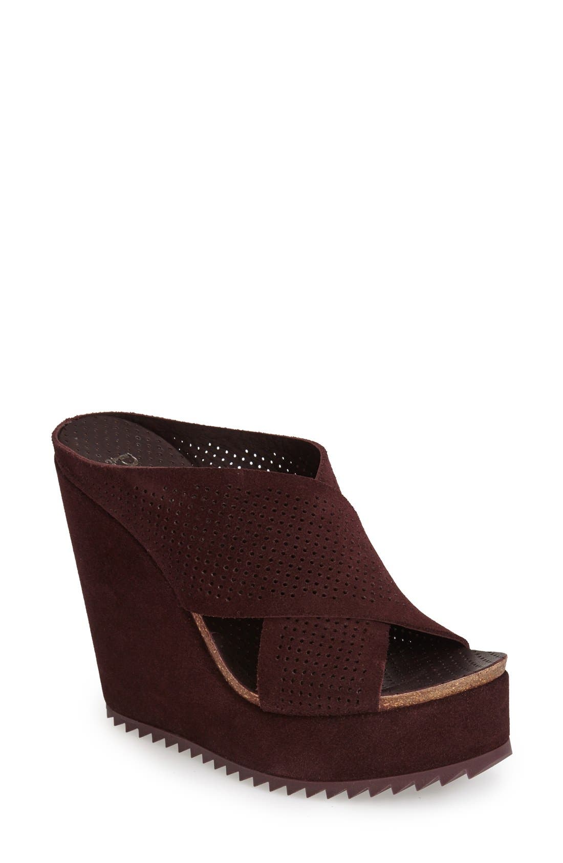 Pedro Garcia 'Tibby' Wedge Sandal, Main, color, 