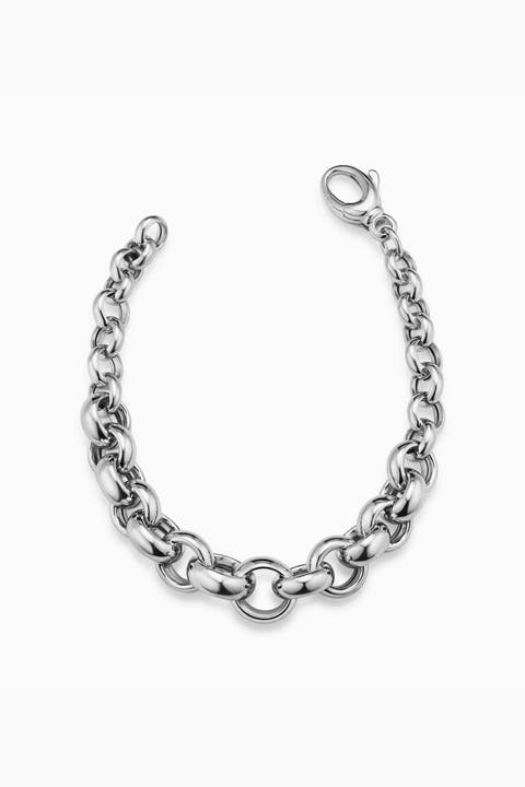 Roll With It Rolo Bracelet in Sterling Silver