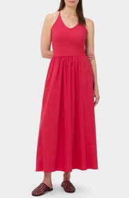 Sweaty Betty Explorer Ribbed Halter Neck Midi Dress