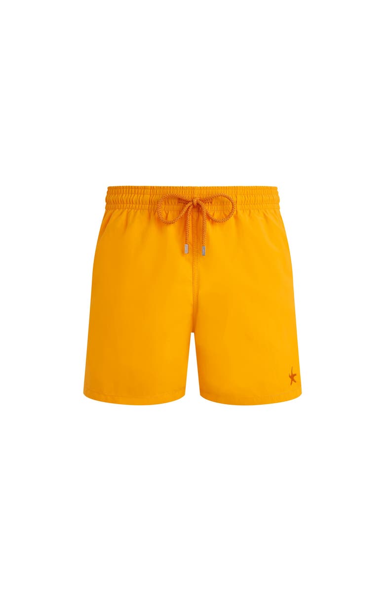 Vilebrequin Swim shorts Starfish Art Water-reactive, Main, color, Mango