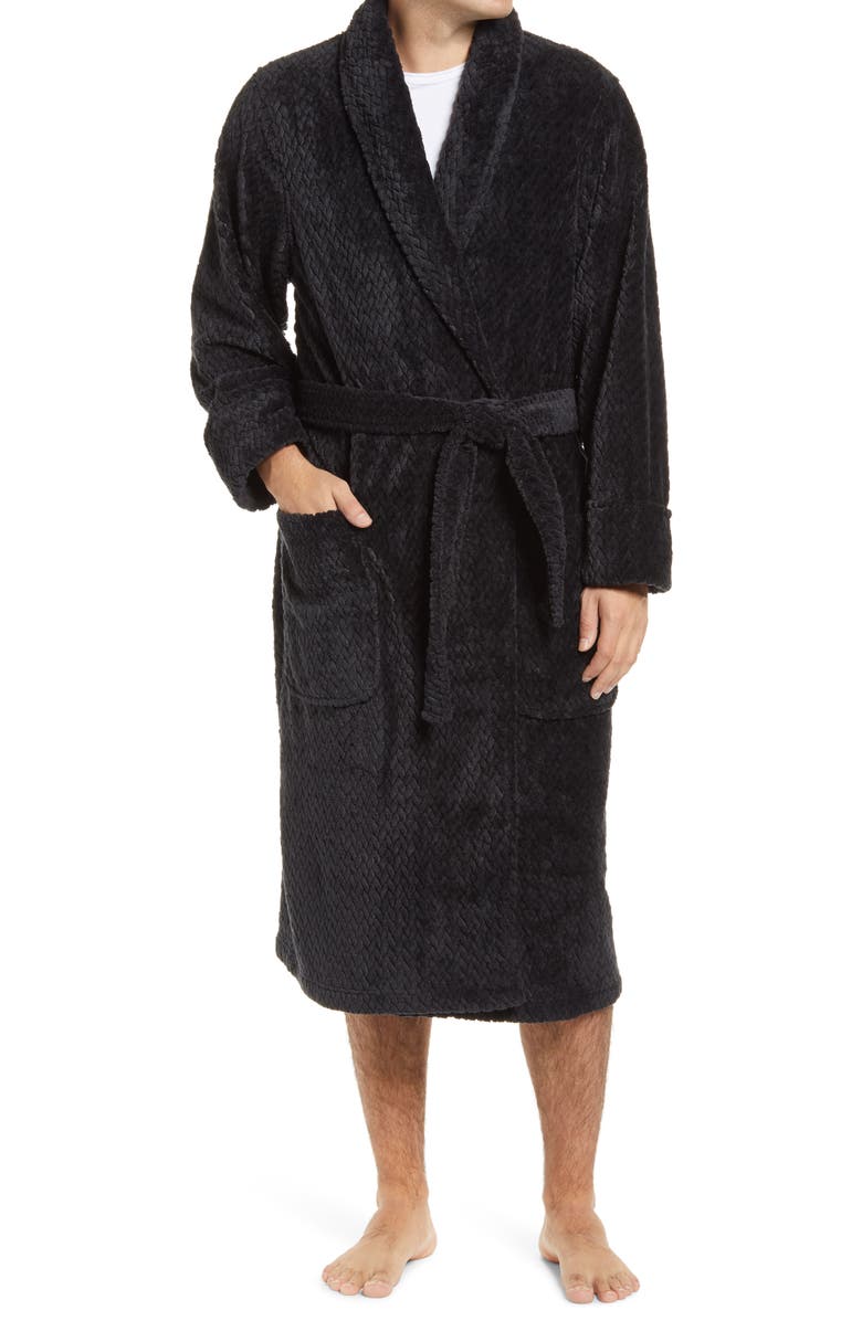 Nordstrom Plush Jacquard Robe, Main, color,