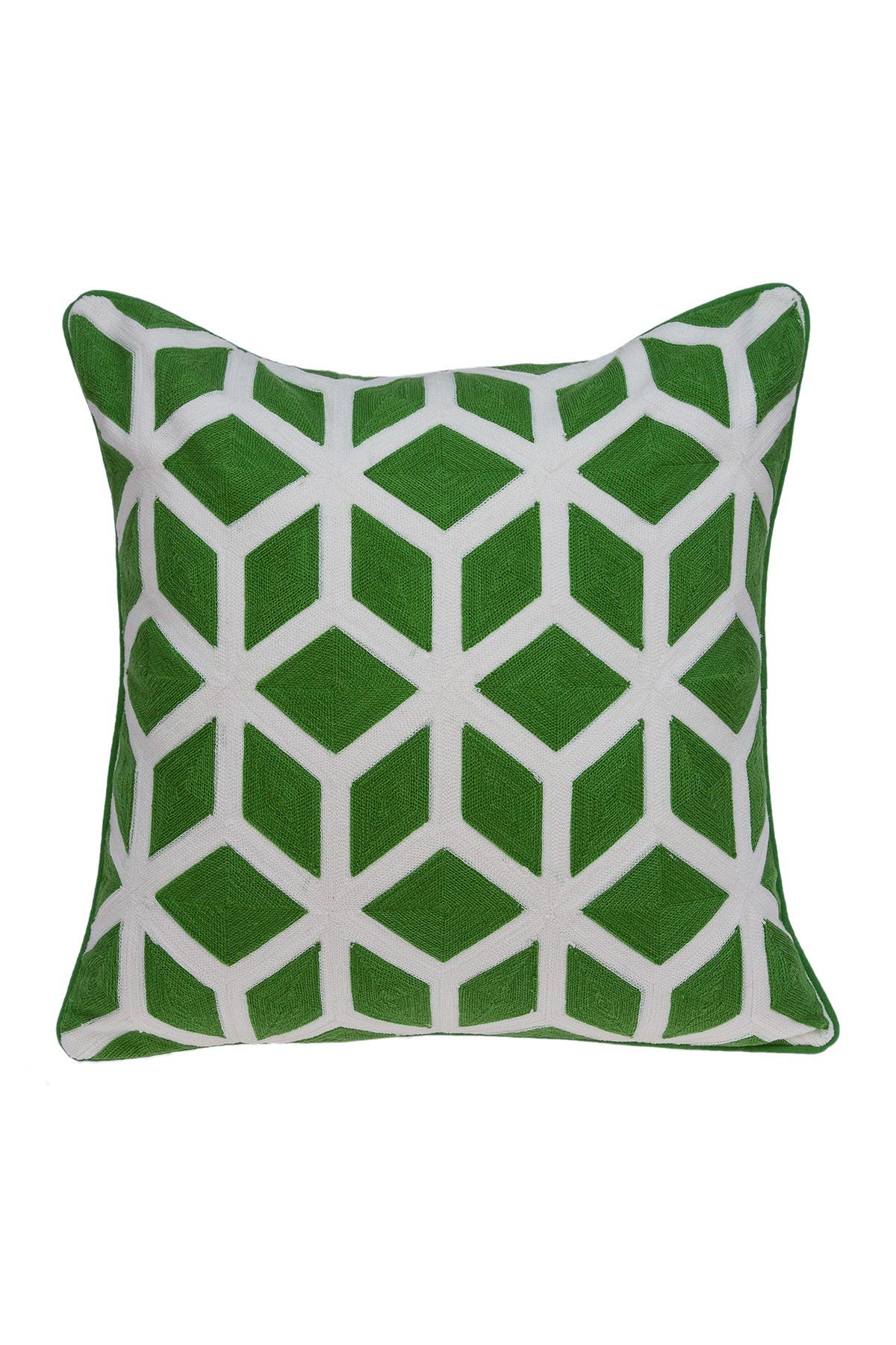 PARKLAND COLLECTION Panna Transitional Pillow - 20" x 20" - Green