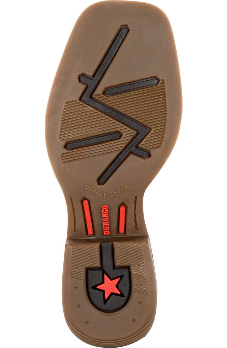 DURANGO Lil' Little Kid's Brown Western Boot, Alternate, color, Dark Bay