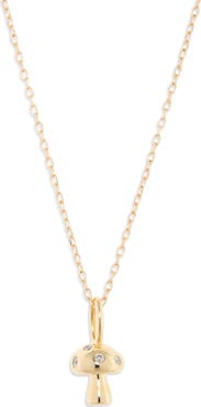 Adina Reyter Bead Party Mushroom Necklace