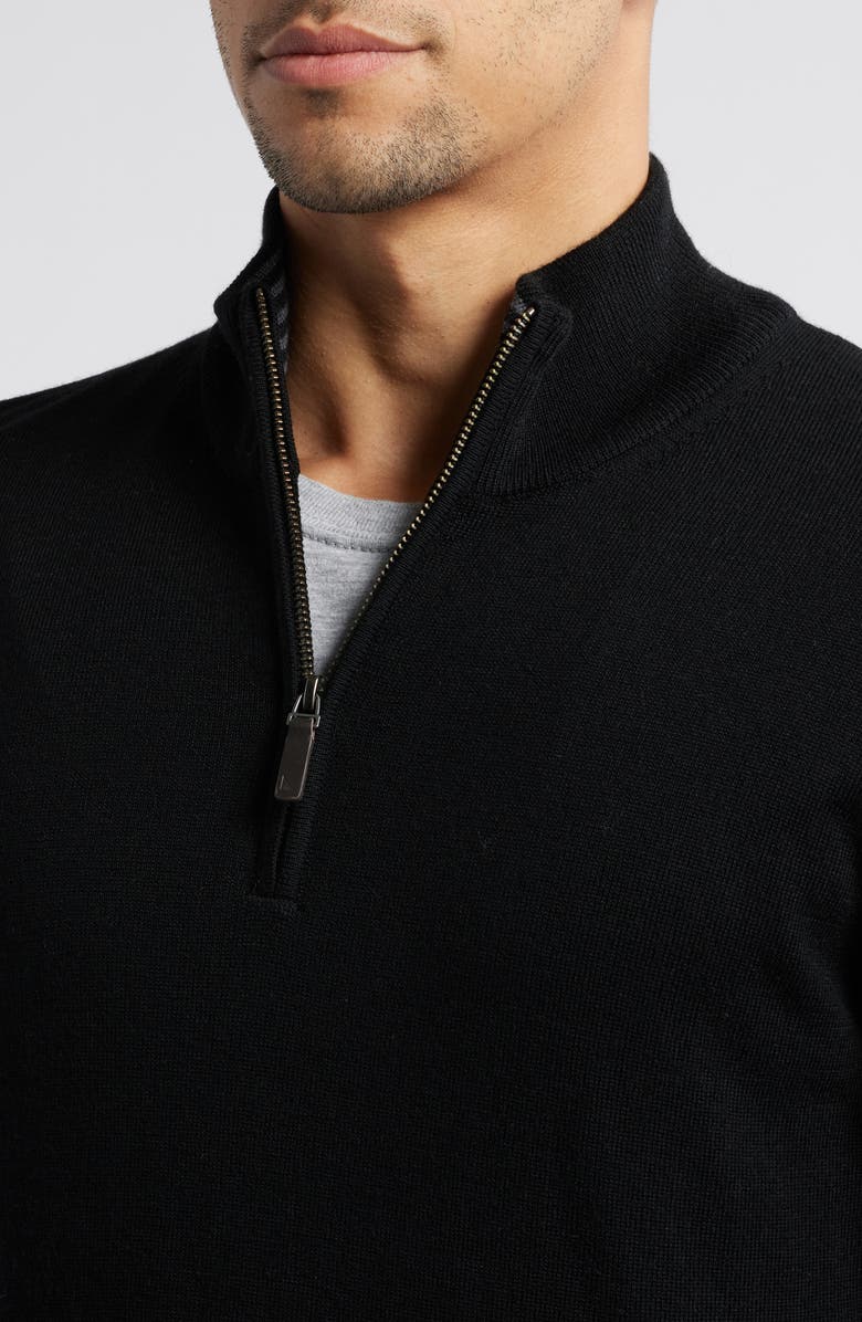 UNTUCKit Belguardo Wool Quarter Zip Sweater, Alternate, color, 