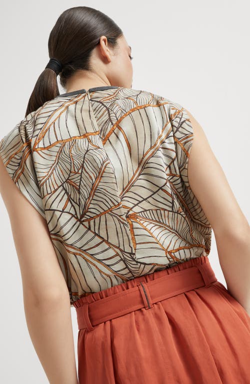 Brunello Cucinelli Full Skirt With Monili