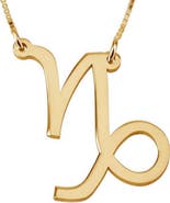 MELANIE MARIE Zodiac Pendant Necklace