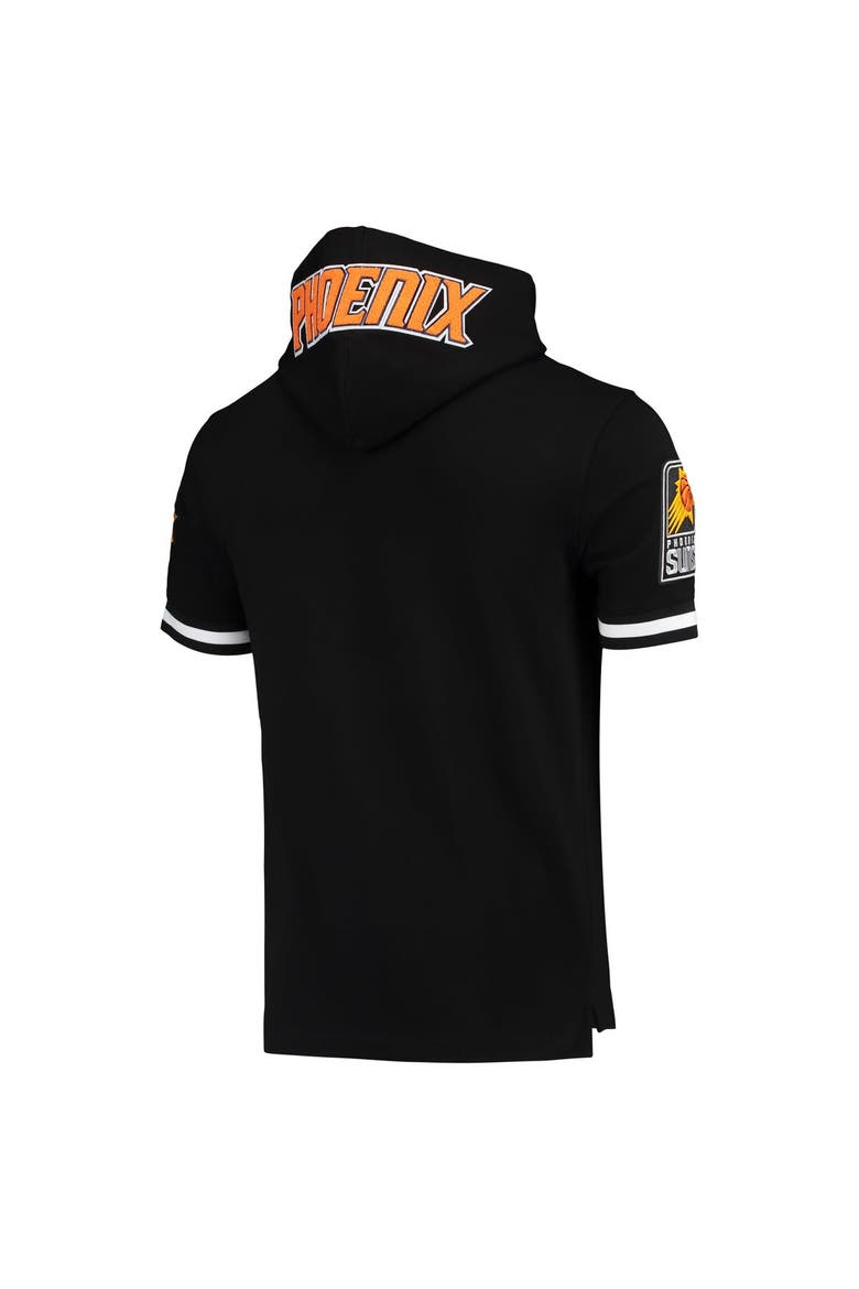 Men's Pro Standard Devin Booker Black Phoenix Suns Name & Number Short Sleeve Pullover Hoodie, Alternate, color, Black