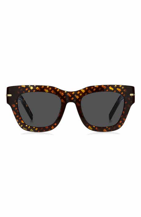 BOSS 51mm Square Sunglasses