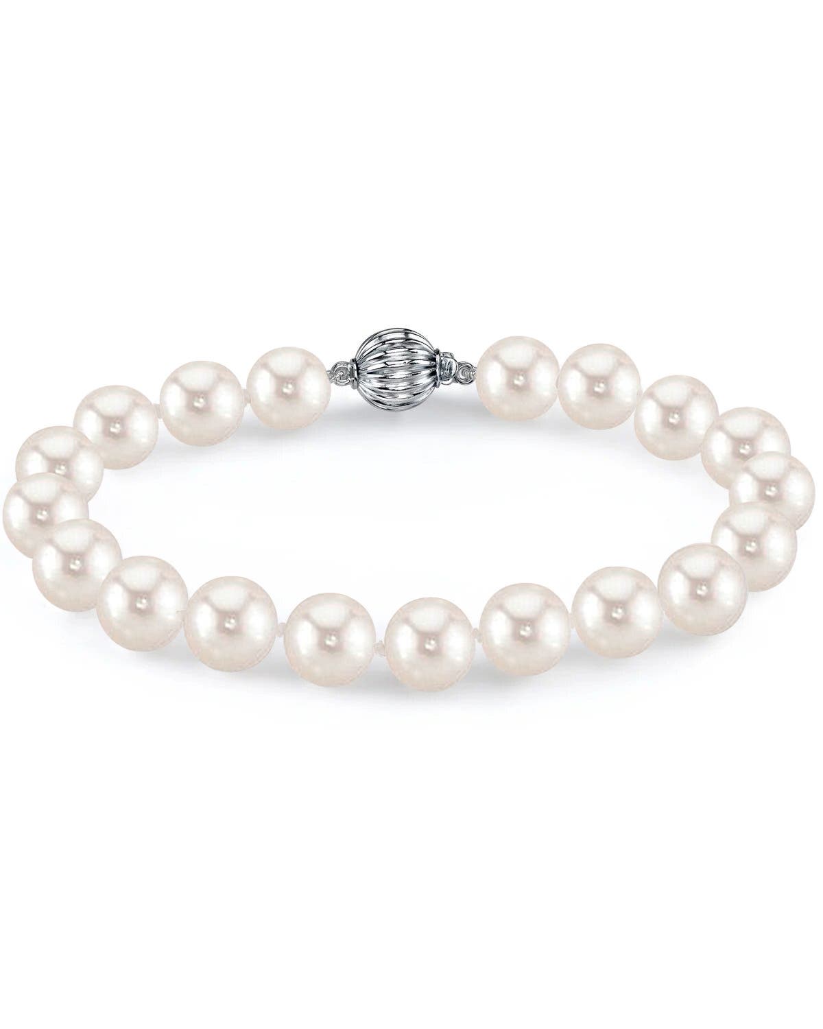 White Pearl - Ball Clasp