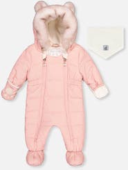 Deux par Deux One Piece For Car Seats Snowsuit