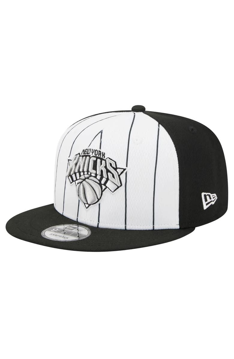 New Era Men's New Era  White New York Knicks 2025 NBA Tip Off 9FIFTY Snapback Hat, Alternate, color, White