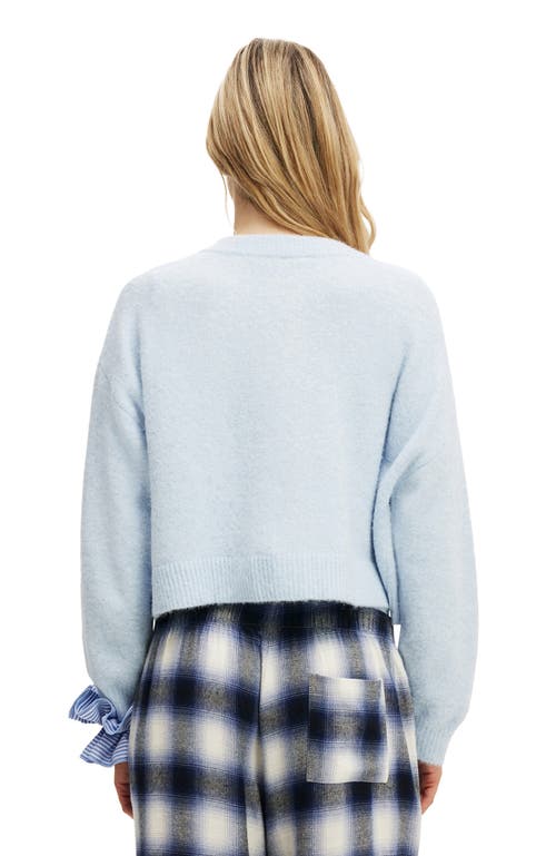 Cotton On Body Button Up Cardigan In Blue