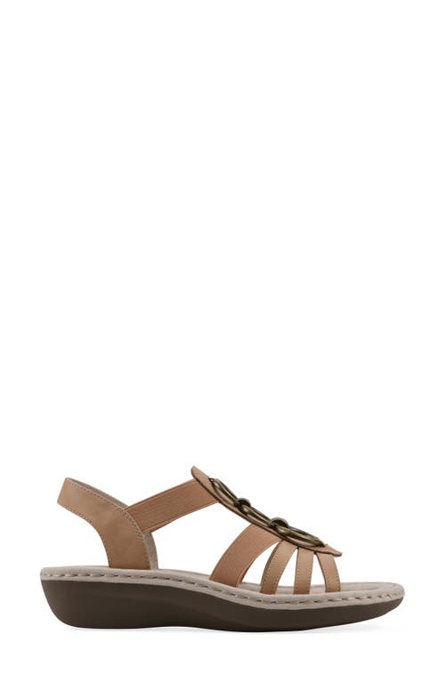 Cliffs By White Mountain Caselyn Sandal In Natural Nubuck