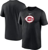 Nike Men's Nike  Black Cincinnati Reds Legend Fuse Large Logo Performance T-Shirt