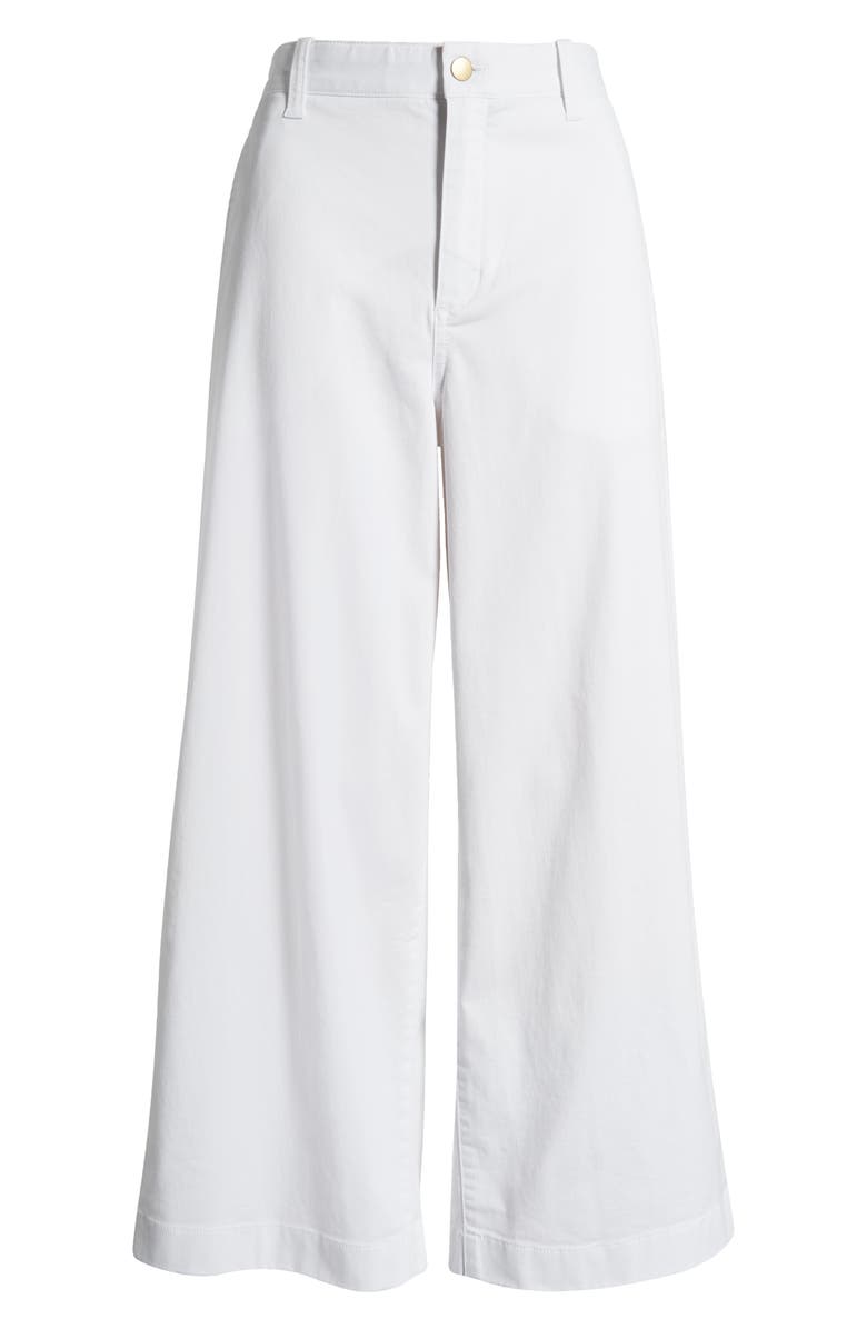Caslon<sup>®</sup> Ultra High Rise Wide Leg Twill Pants, Alternate, color, 