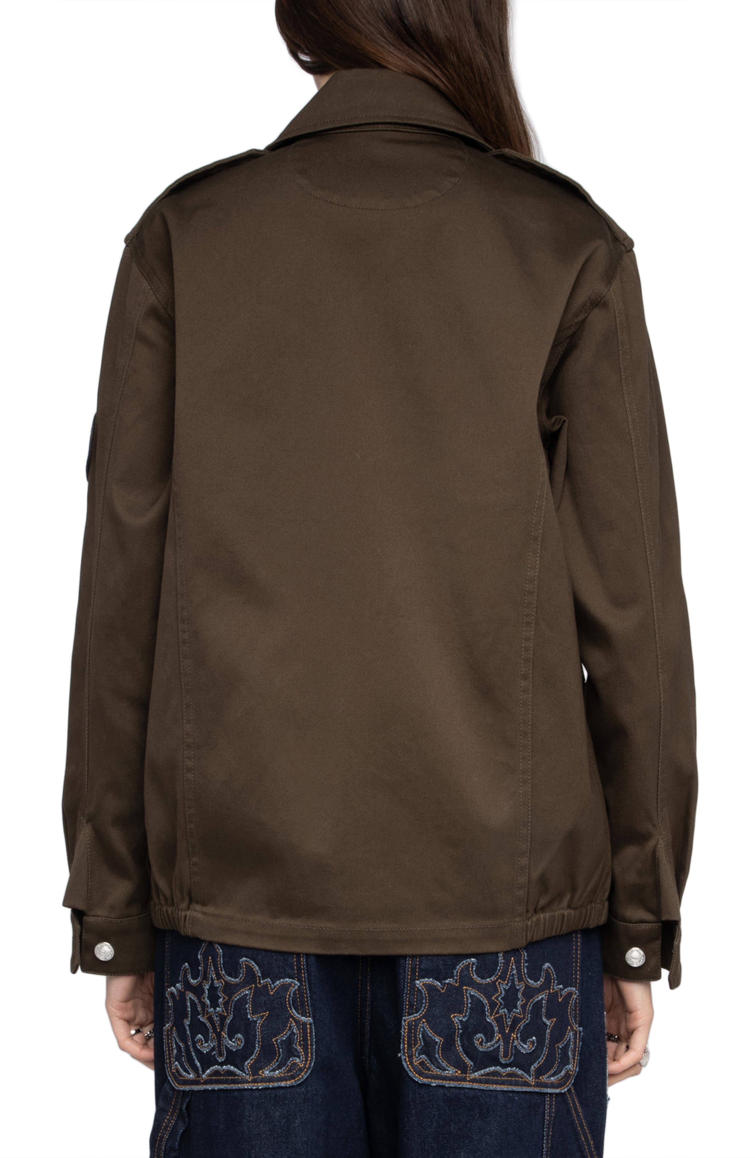 Cotton Twill Utility Jacket - image 2