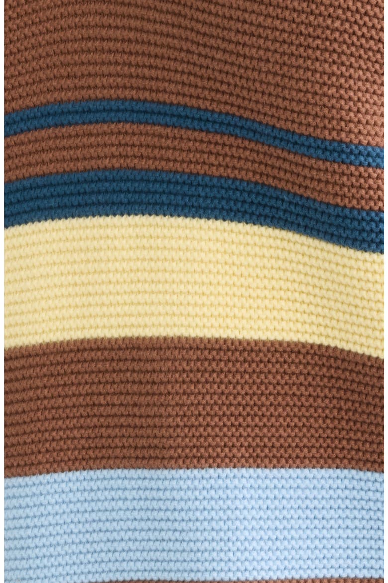 Cleo Cotton Pullover Sweater, Alternate, color, WALNUT WOOD MULTI