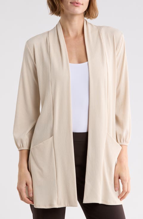 Rib Cardigan