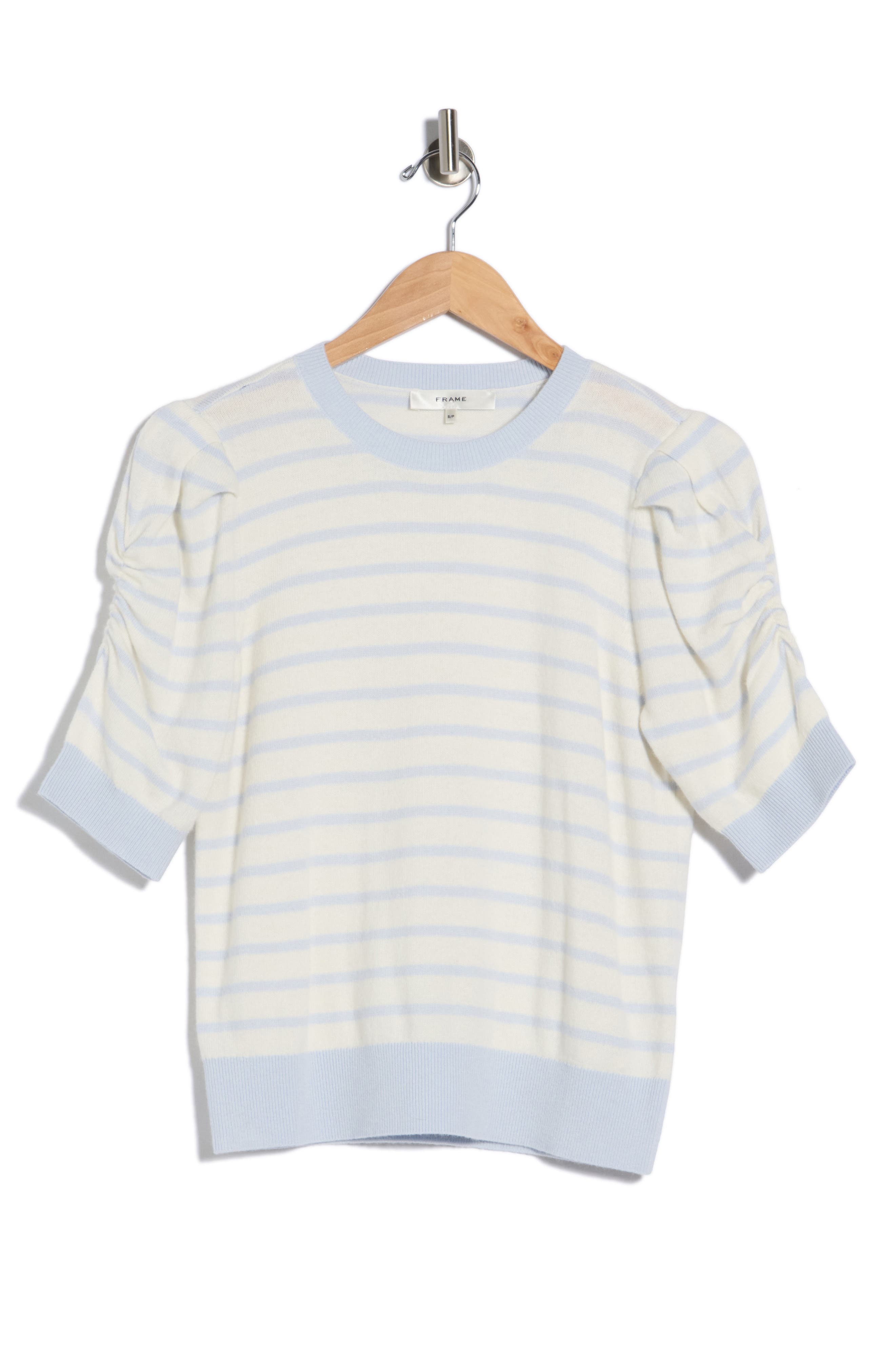 FRAME The Frankie Crewneck Wool Blend Sweater