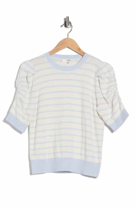 FRAME The Frankie Crewneck Wool Blend Sweater