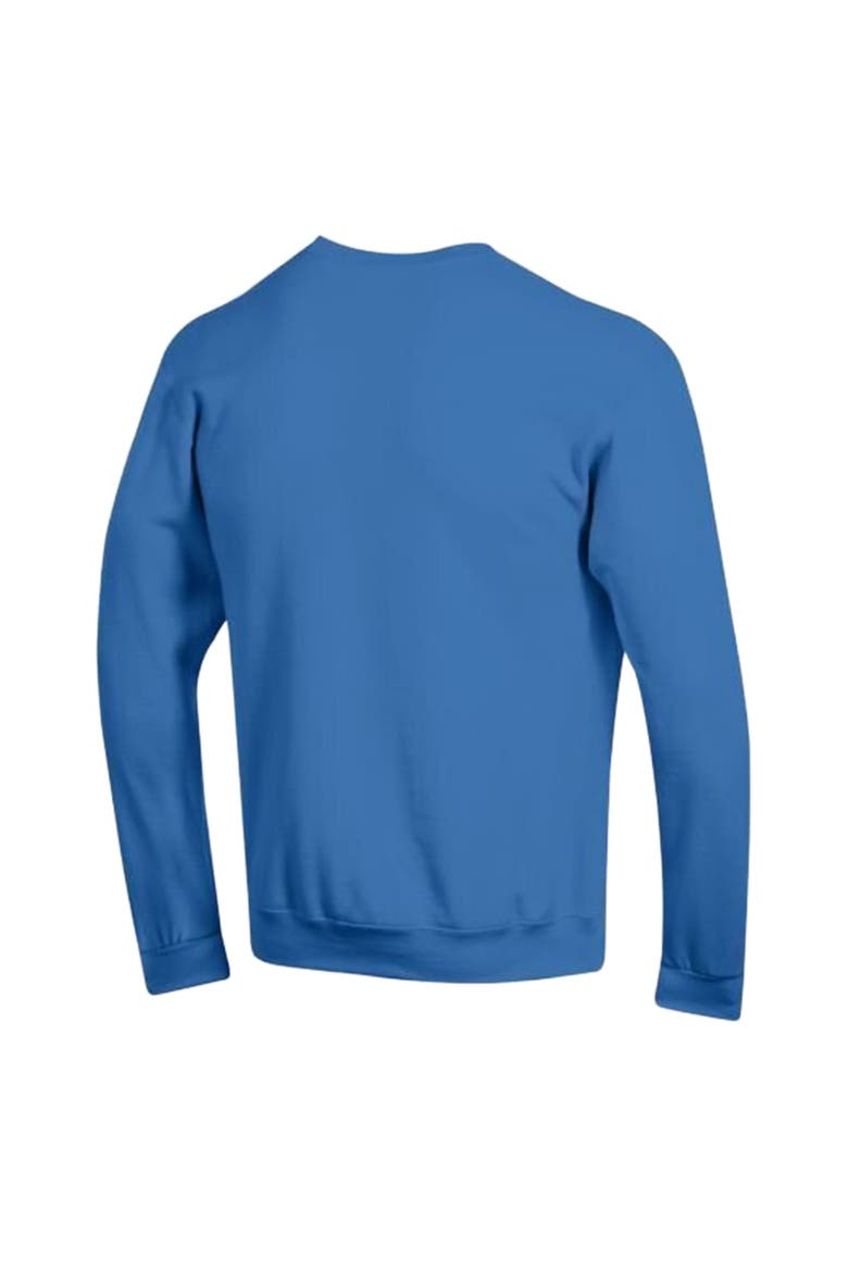 Men's Champion  Blue Detroit Lions Powerblend Fleece Sweatshirt, Alternate, color, Blue