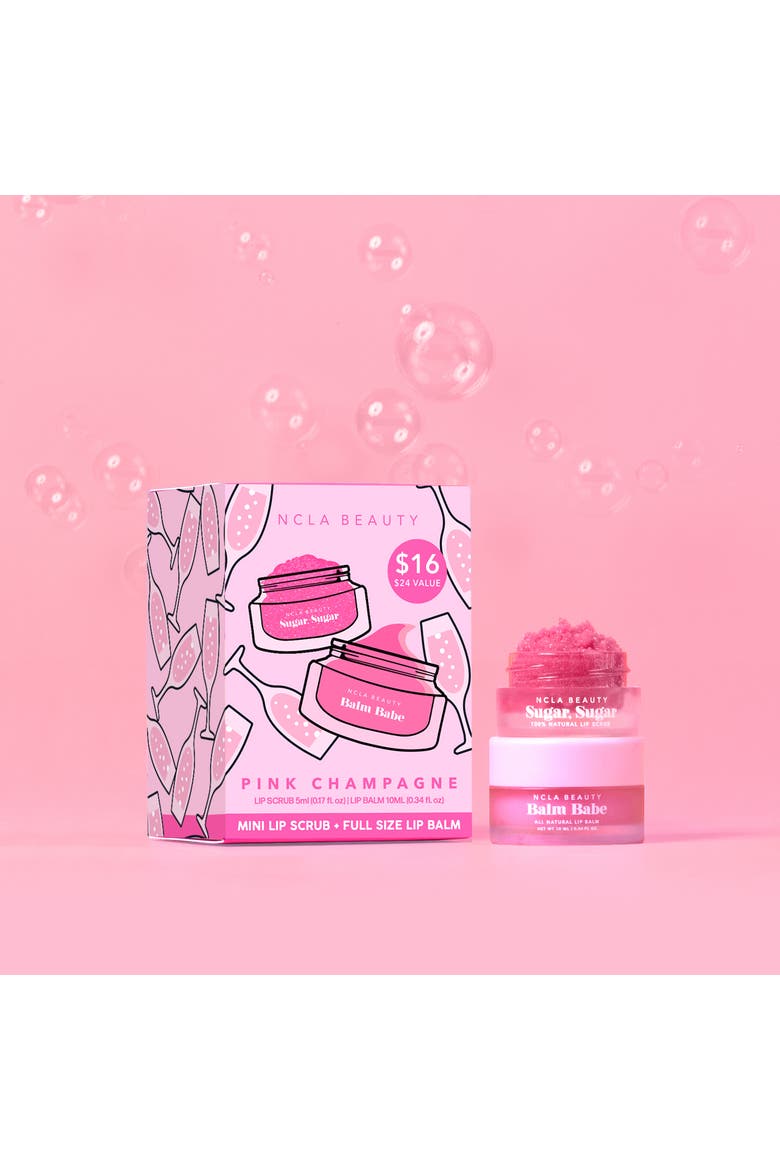 Pink Champagne Mini Lip Care Set, Alternate, color, n/a