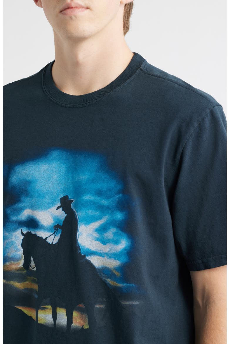 Harvest Moon Graphic T-Shirt, Alternate, color, WASHED BLACK