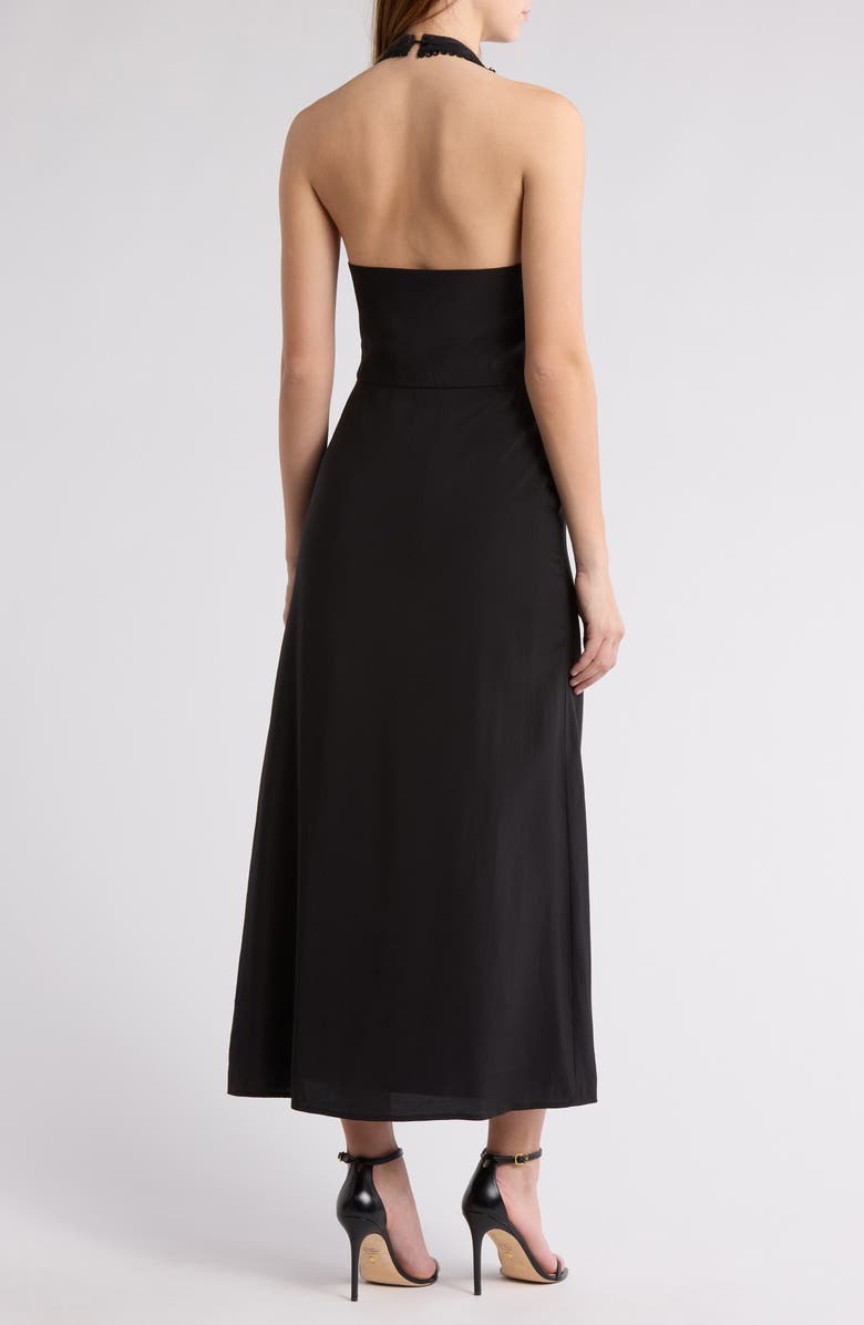 AREA STARS Cami Maxi Halter Dress, Alternate, color,