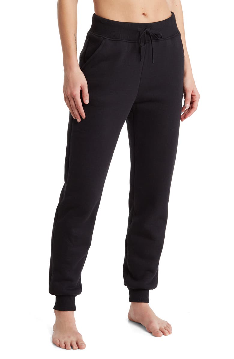 YOGALICIOUS Elite Fleece Lined Joggers, Main, color, 