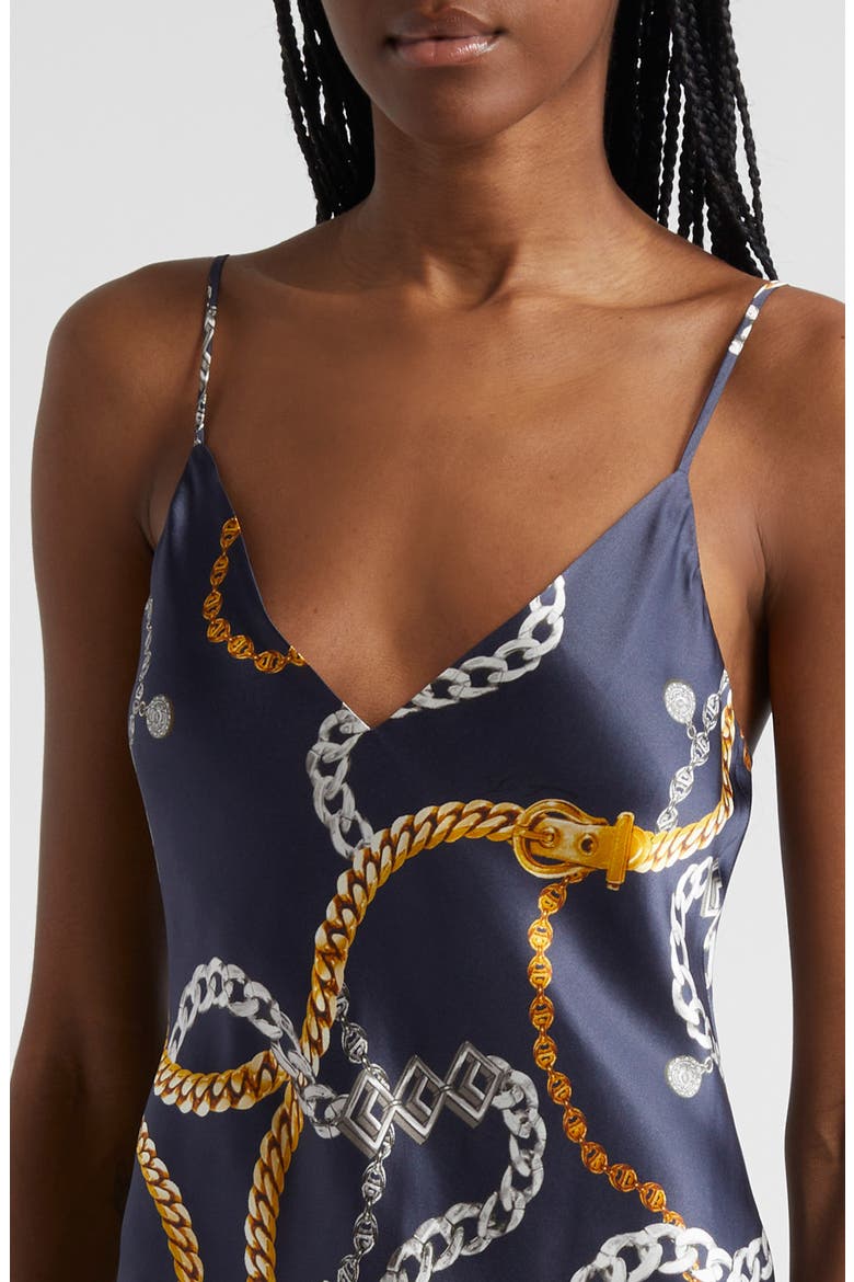 Seridie Silk Midi Slipdress, Alternate, color, MIDNIGHT MULTI CLASSIC CHAIN