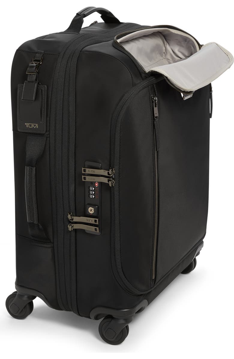 TUMI Léger 22-Inch Continental Expandable Wheeled Carry-On, Alternate, color, Black/ Gunmetal
