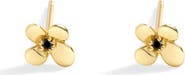Mint & Lily Dainty Floral Statement Stud Earrings
