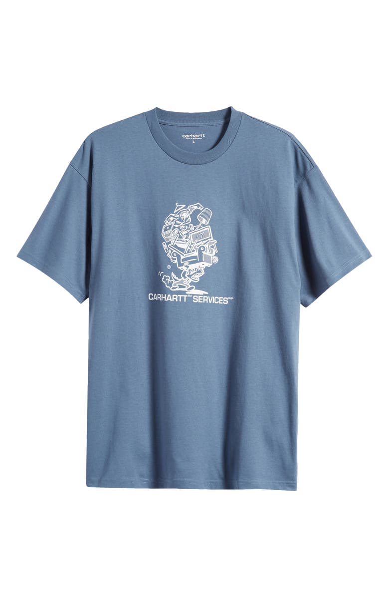 Carhartt Work In Progress Moving Service Organic Cotton Graphic Tee, Alternate, color, 