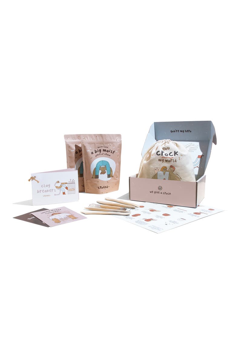 DIY Pottery Kit, Main, color, LIGHT PINK