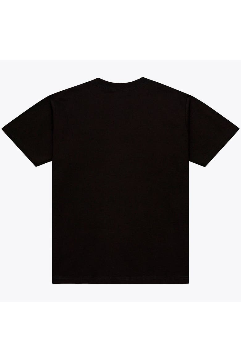 Men's Mitchell & Ness Black New York Knicks Coffee Cup T-Shirt, Alternate, color, Black