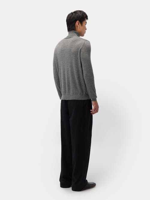 Gobi Mongolian Cashmere Cashmere-silk Turtleneck Sweater
