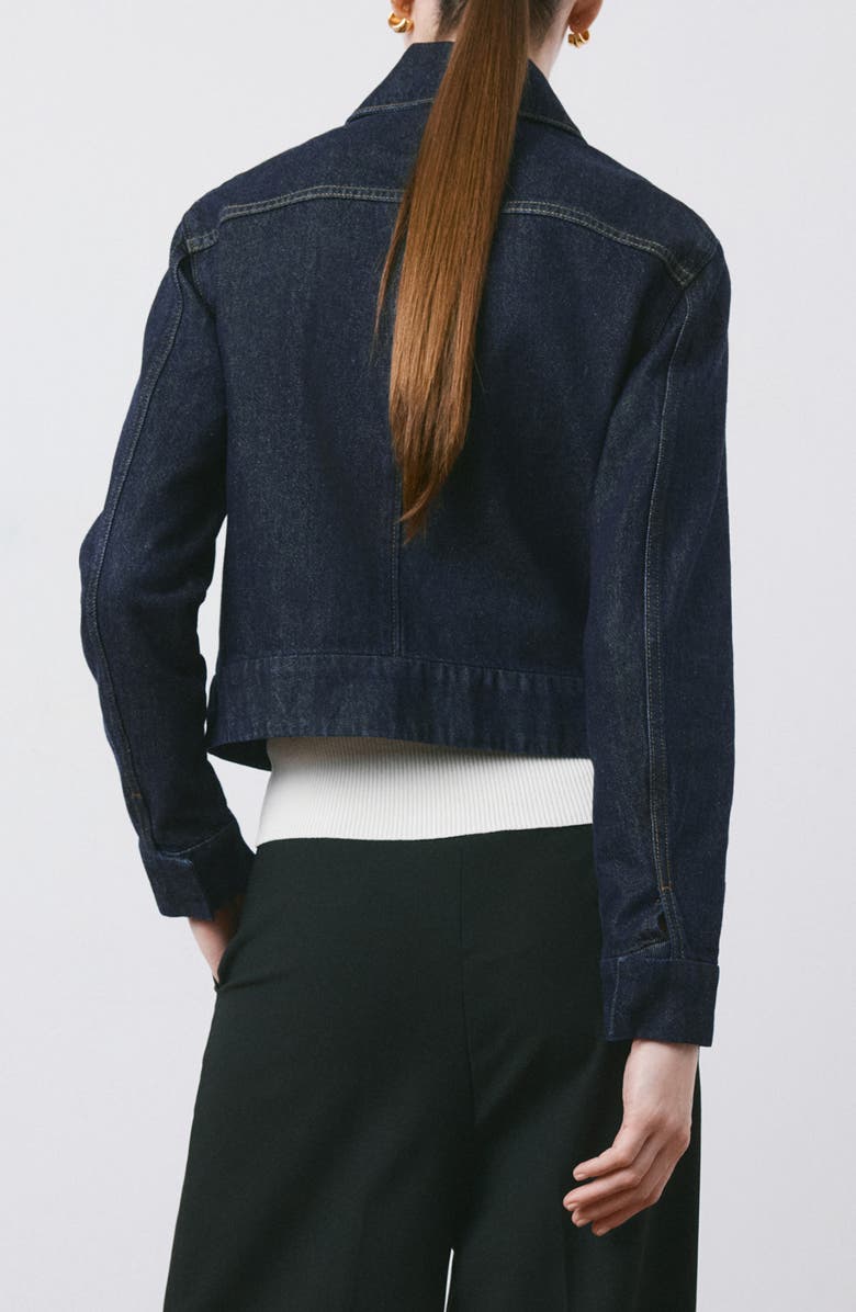 MANGO Denim Jacket, Alternate, color, Blue