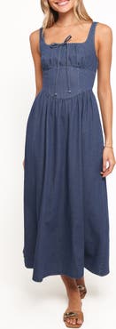 Petal & Pup Kinslee Sleeveless Midi Dress