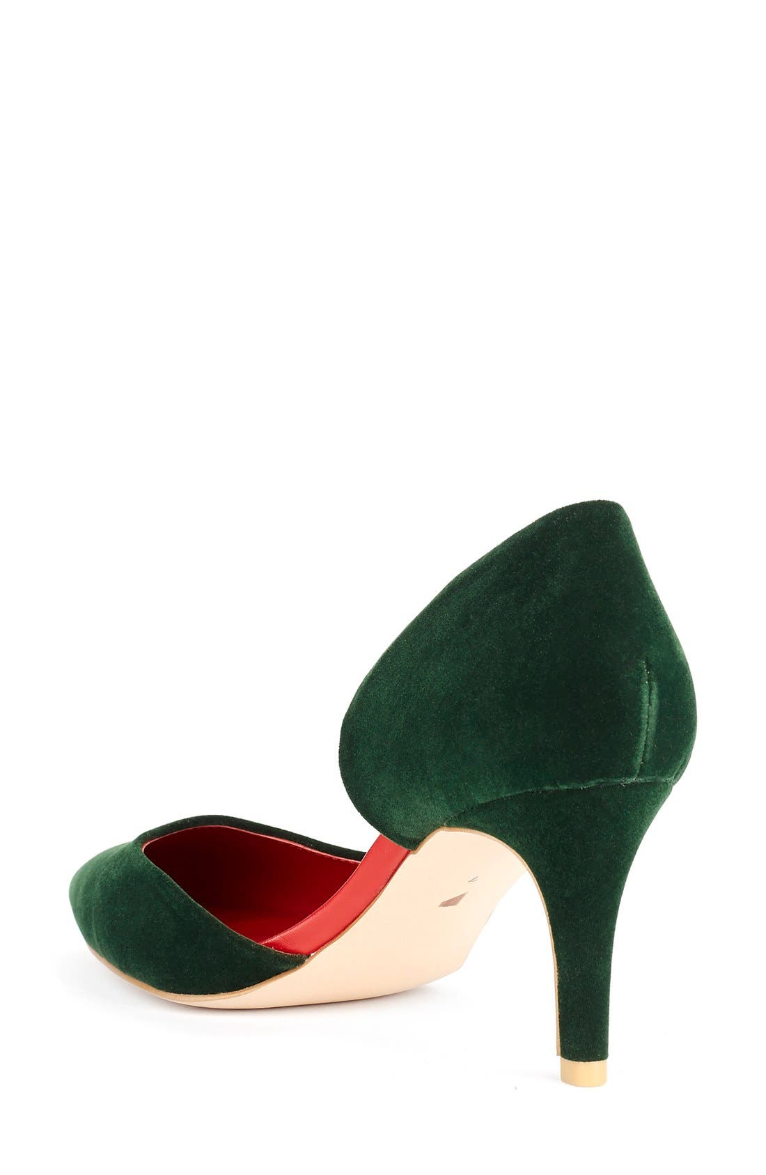 Shoes of Prey x Kim Jones La Dolce Vita Collection Half d'Orsay Pump, Alternate, color, 