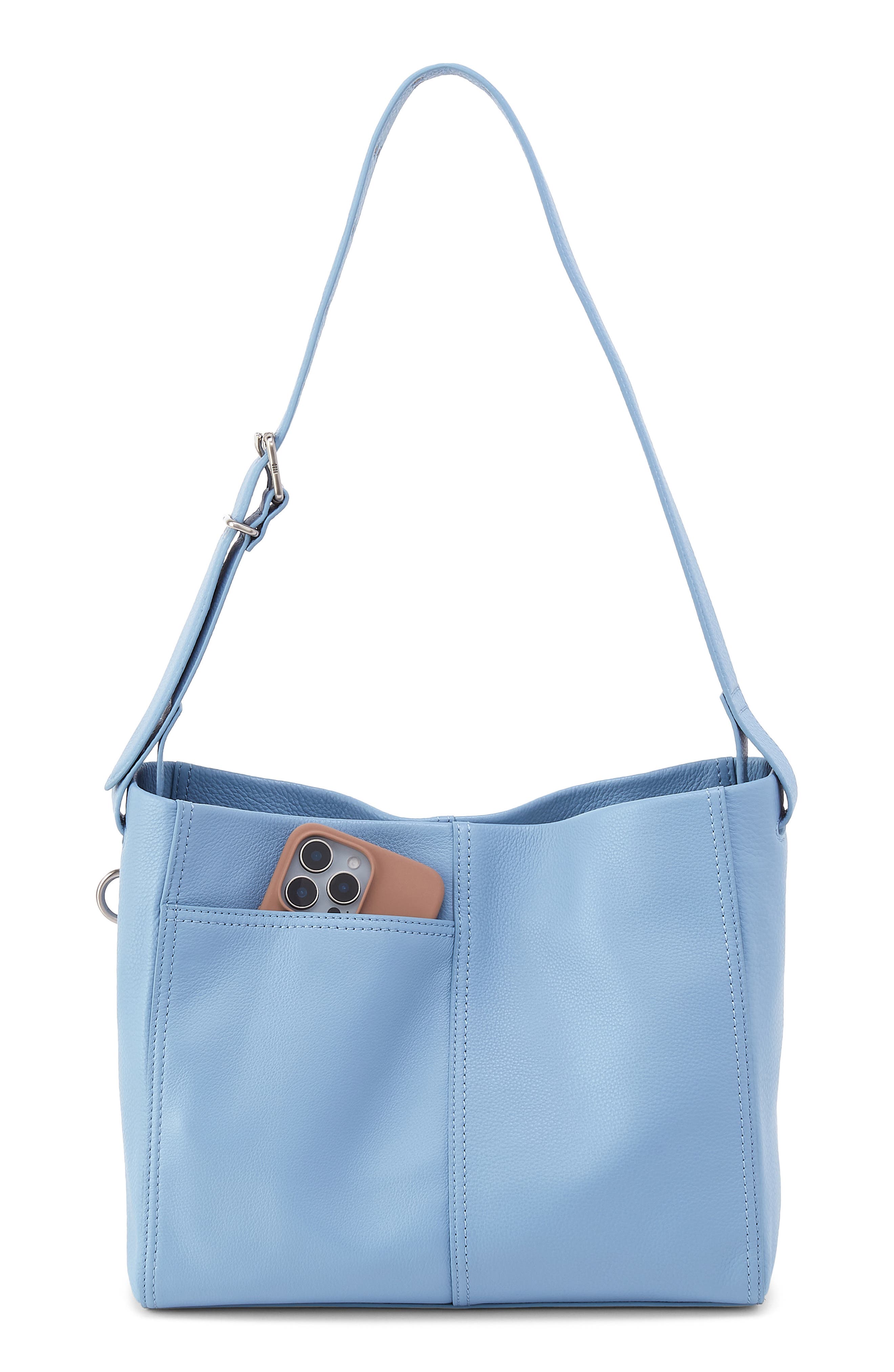 Render Leather Shoulder Bag, Alternate, color, SEABREEZE