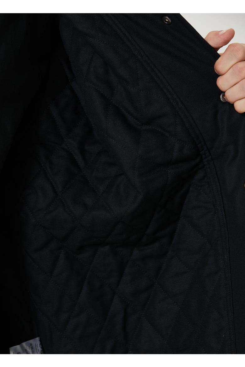 Cotton Puffer Jacket, Alternate, color, BLACK